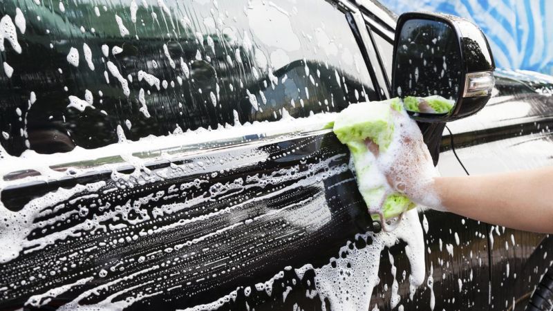 Rửa xe hơi tại nhà