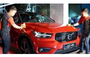 Mobile Car Care chăm sóc xe tại chương trình Volvo Mobile Showroom 2019
